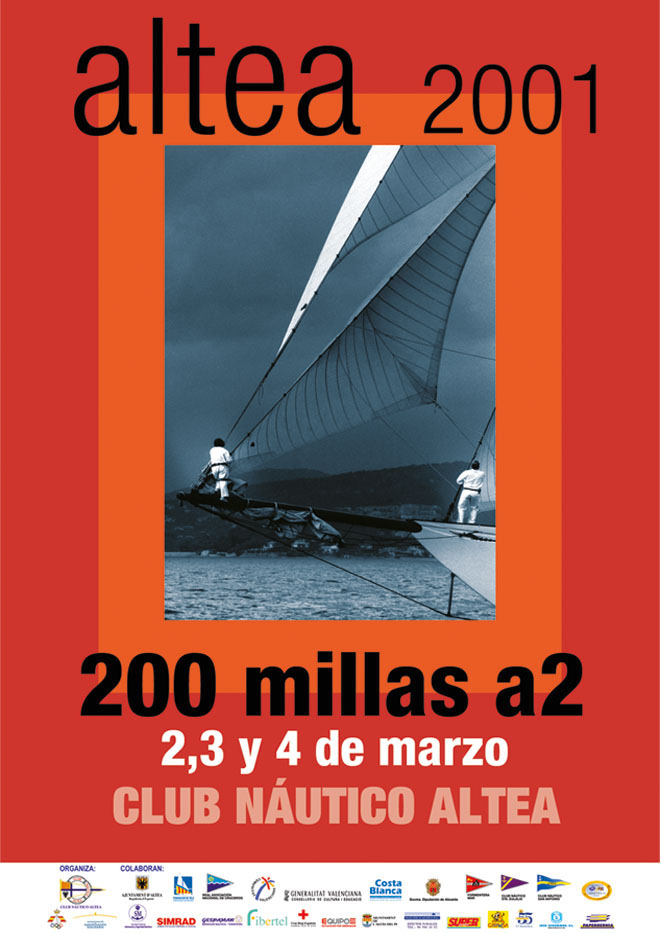 Cartel XV Edición - 2001